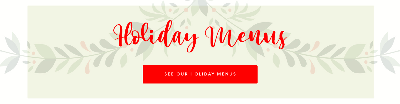 Holiday Menu