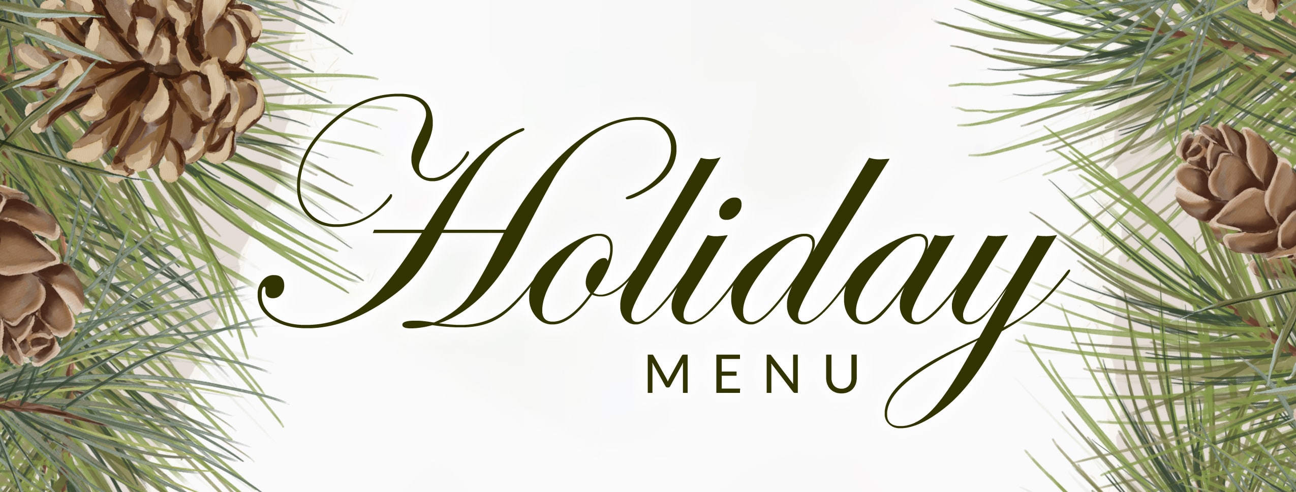 Holiday Menu 2023